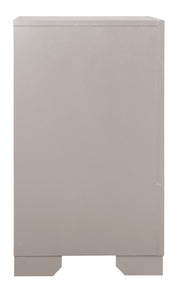 Glory Furniture Alana Silver Champagne Nightstand