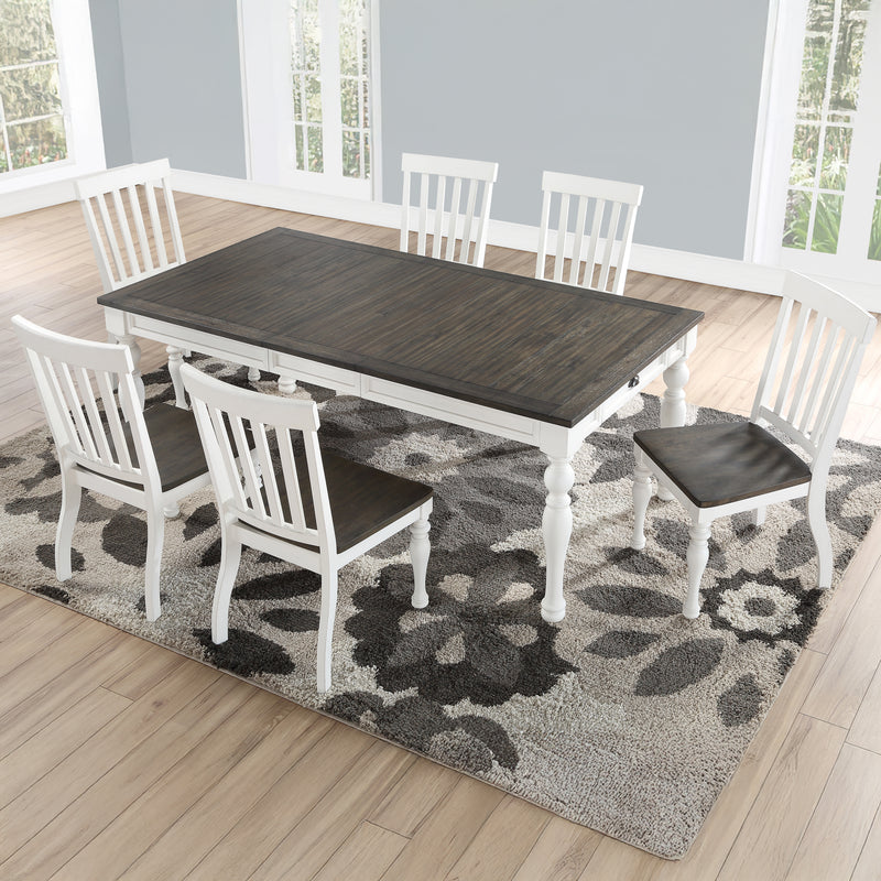 Steve Silver Joanna White 5pc Dining Set