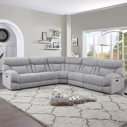 Steve Silver Park City Gray 5pc Sectional