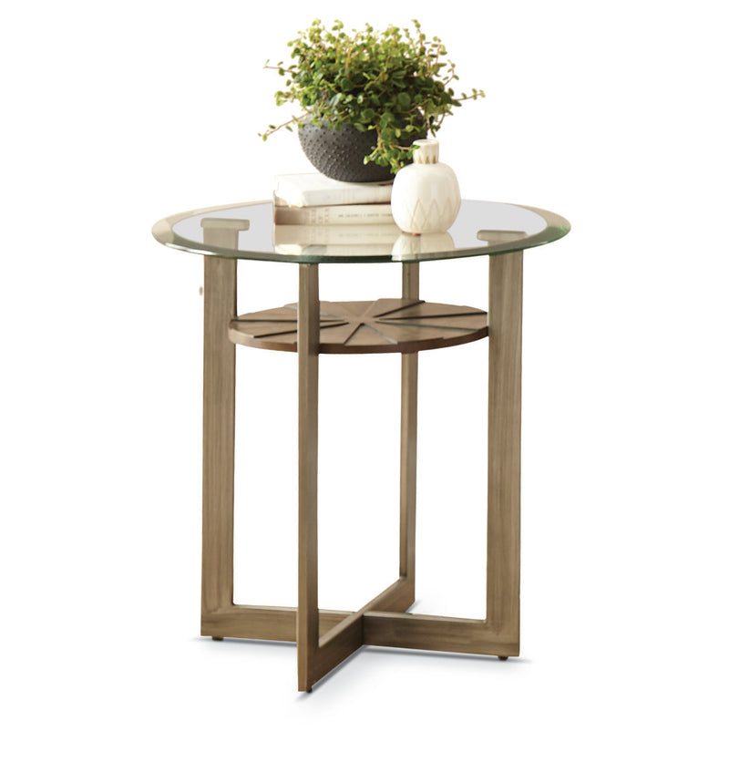 Steve Silver Olson Caramel 3pc Occasional Table Set