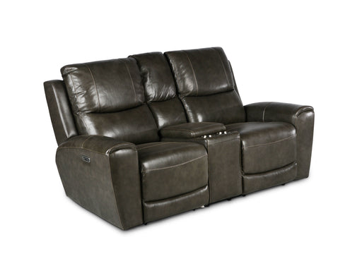 Steve Silver Laurel Grey Power Reclining Console Loveseat