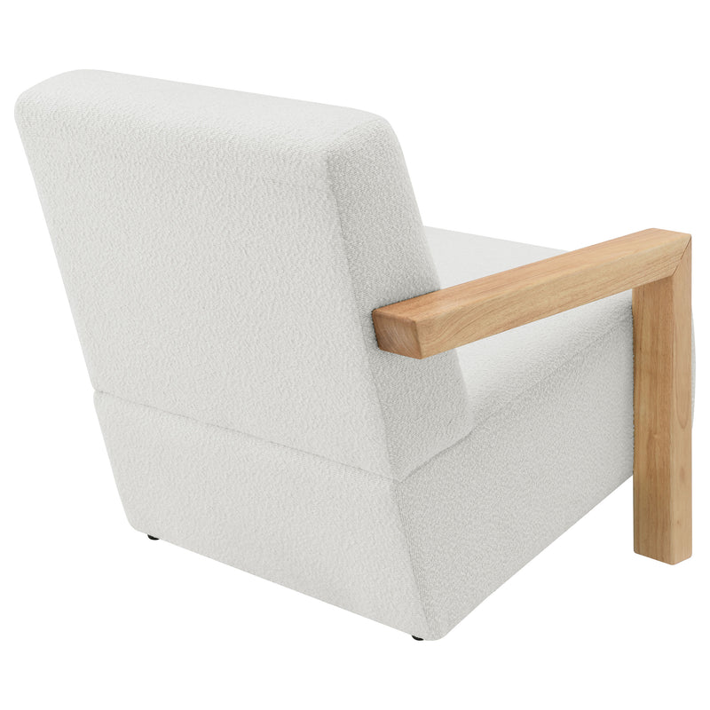 Coaster Furniture Fitzroy Ivory White Accent Arm Chair