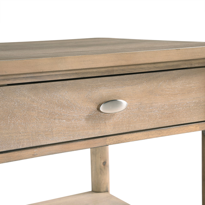 Home Elegance Myrna Natural End Table