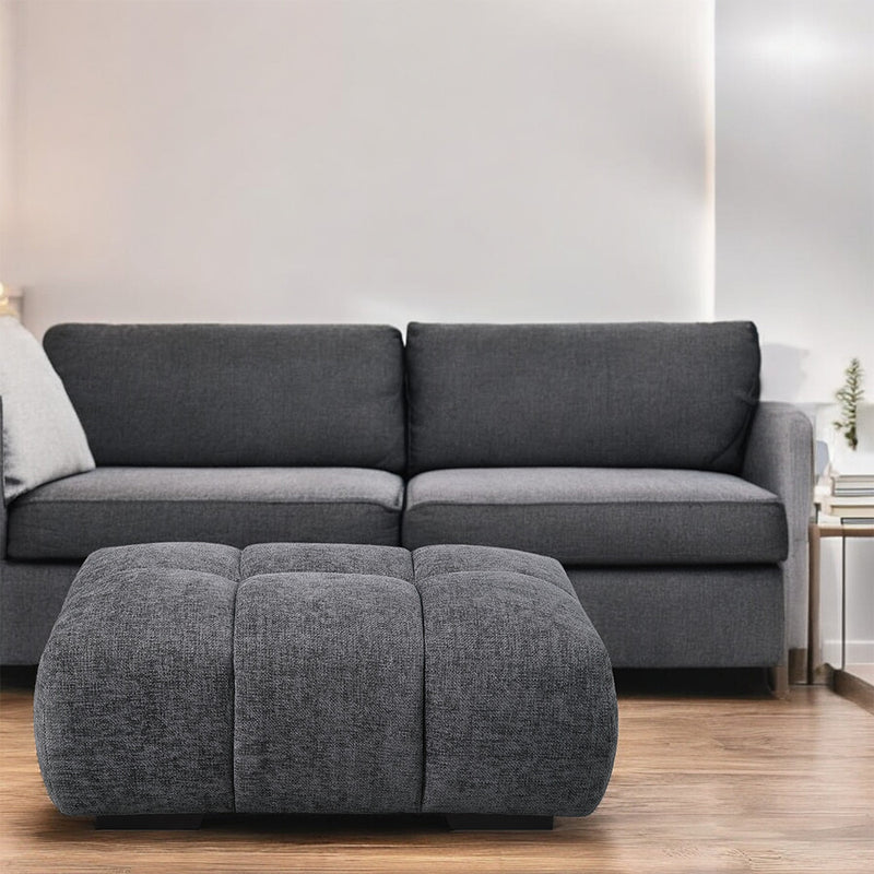 Acme Furniture Chosen Gray Ottoman