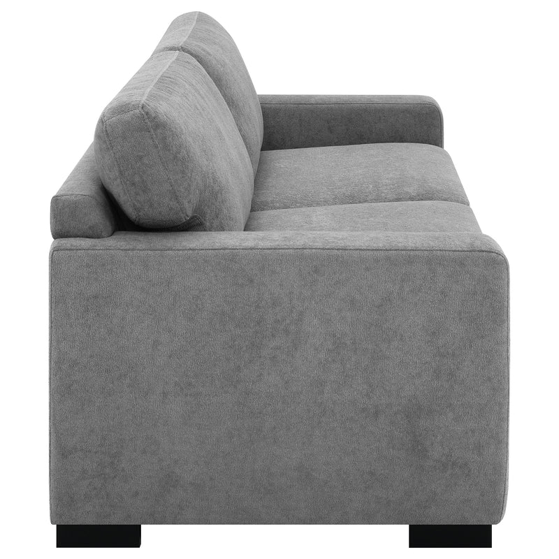 Coaster Furniture Simpson Grey Sofa Sleeper with Queen Mattress
