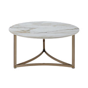 Acme Furniture Aziz Champagne Coffee Table