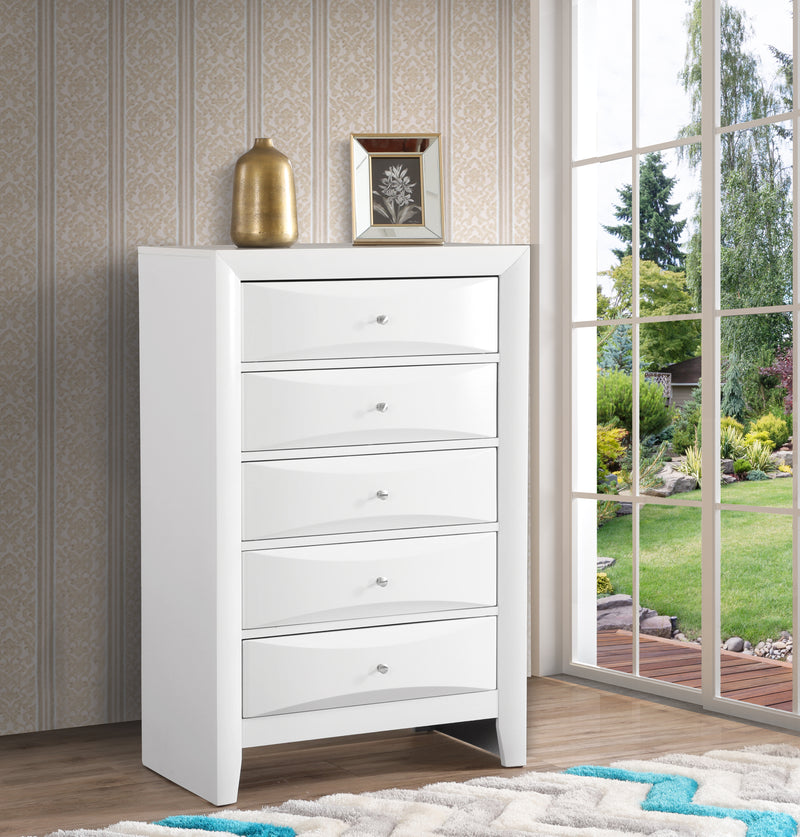 Glory Furniture Marilla White Chest
