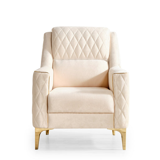 Galaxy Home Luna Ivory Chair