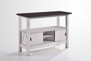 New Classic Furniture Maisie White Brown Server