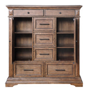 New Classic Furniture Mar Vista Walnut Door Chest