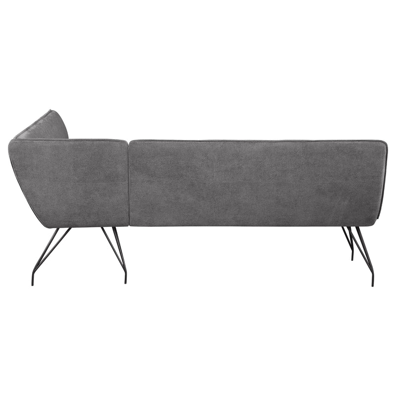 Coaster Furniture Dodson Grey Nook Dining Bench