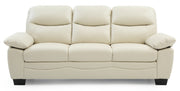 Glory Furniture Marta Gray Faux Leather Sofa