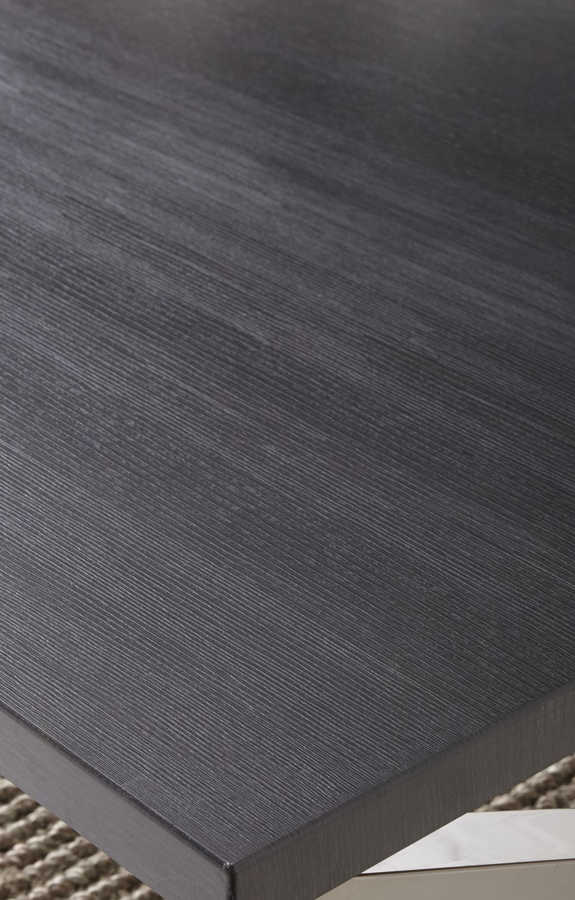 Steve Silver Aegean Black Nickel 3pc Coffee Table Set