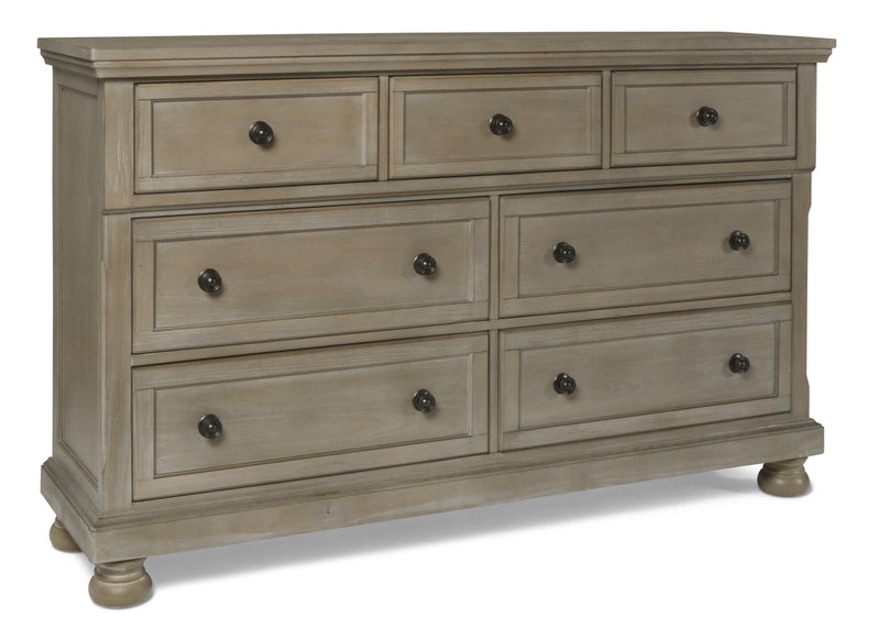 New Classic Furniture Allegra Gray Pewter Dresser