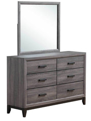 Global Furniture Kate Foil Foil Grey Mirror