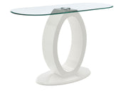 Acme Furniture Larry White High Gloss Sofa Table