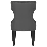 Coaster Furniture Baney Grey Fabric Dining Side Chair