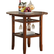 Acme Furniture Tartys Cherry 3pc Counter Height Set