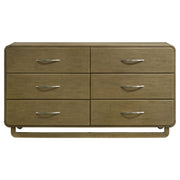 Coaster Furniture Amsbury Nutmeg Brown 6 Drawer Dresser