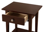 Glory Furniture Dalton Black Nightstand