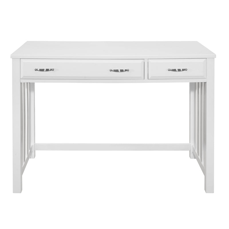 Home Elegance Blanche Brown 4pc Corner Desk