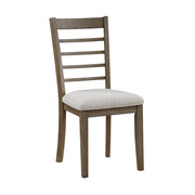 Home Elegance Emilia Gray Light Brown 6pc Dining Room Set