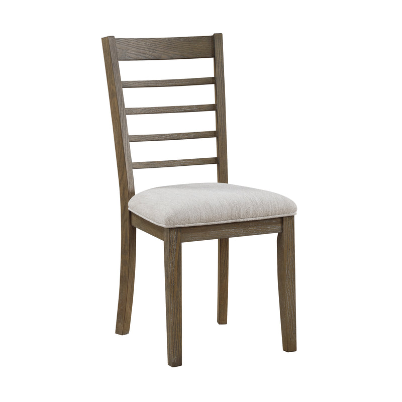 Home Elegance Emilia Gray Light Brown 6pc Dining Room Set