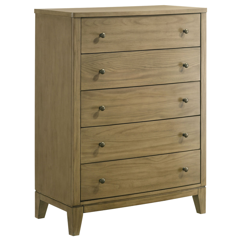 Coaster Furniture Granada Natural Brown 5 Drawer Chest