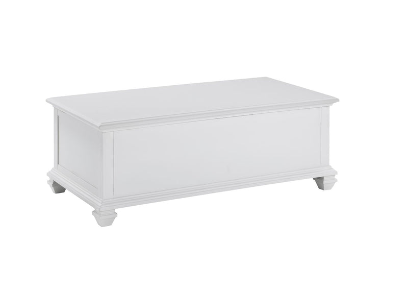 Steve Silver Charlestown White Lift Top Coffee