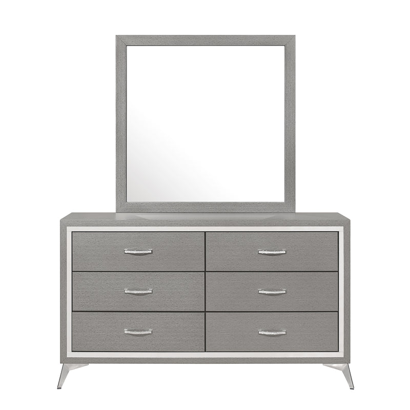 New Classic Furniture Huxley Gray Mirror