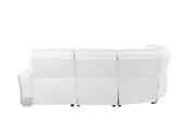 Global Furniture U2682 Grey White Sectional