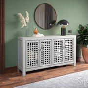 Steve Silver Rio Grey 4 Door Accent Cabinet