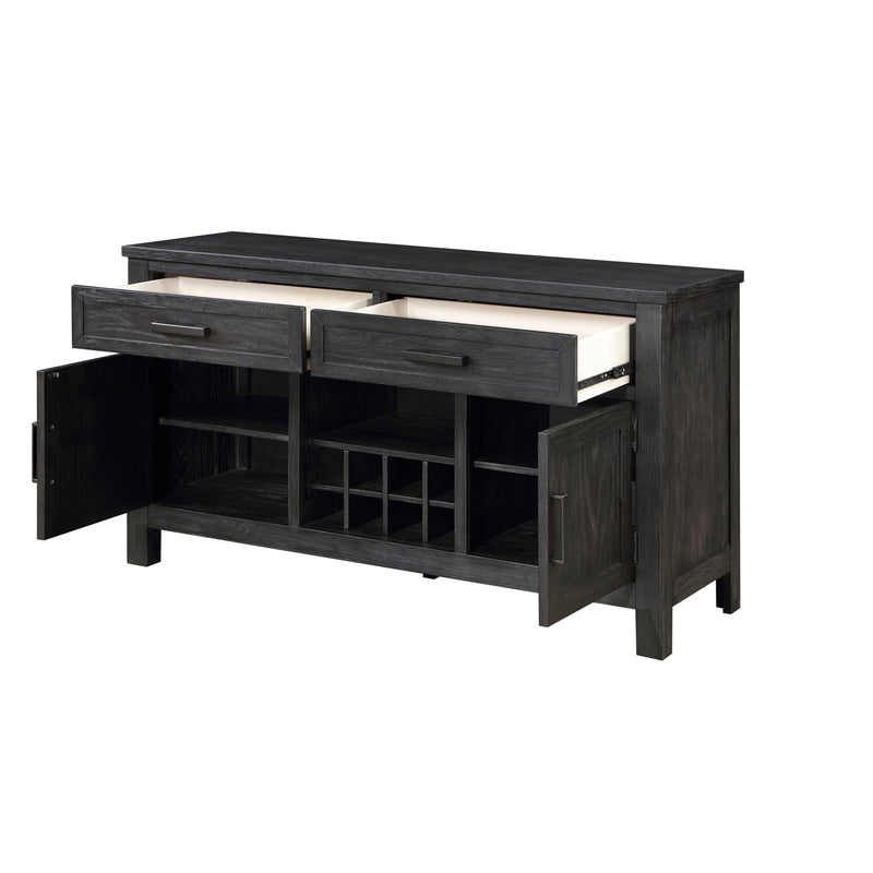 Home Elegance Orem Black Server