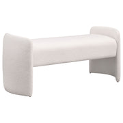 Coaster Furniture Peoria Ivory White Accent Bench