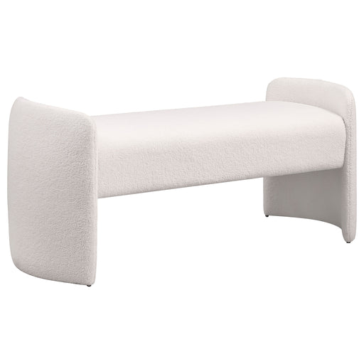 Coaster Furniture Peoria Ivory White Accent Bench