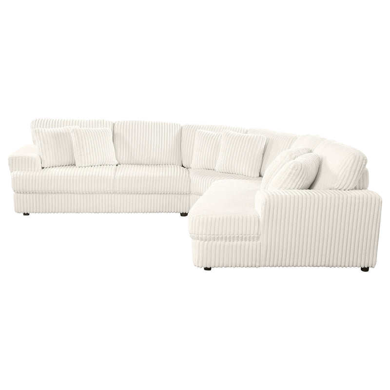 Coaster Furniture Emberson Ivory 3pc Modular Sectional