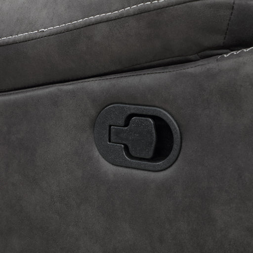 Steve Silver Rudger Chestnut Brown Manual Reclining Sofa