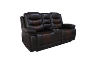 New Classic Furniture Nikko Brown 3pc Living Room Set