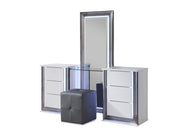 Global Furniture Ylime Smooth White Vanity Set