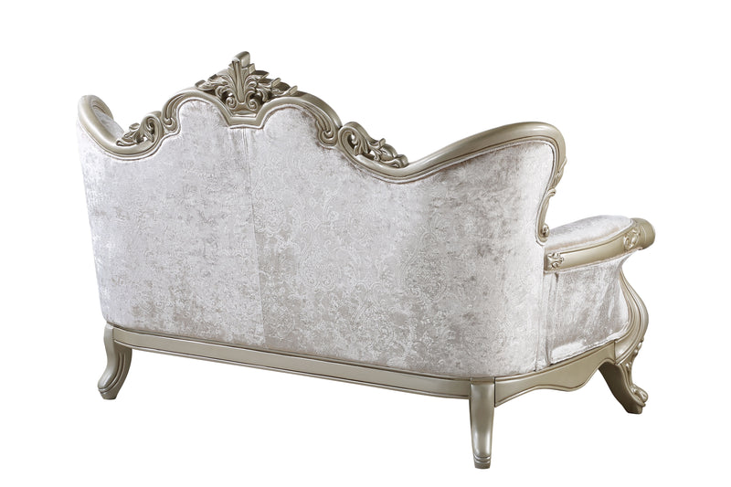 New Classic Furniture Monique White Loveseat