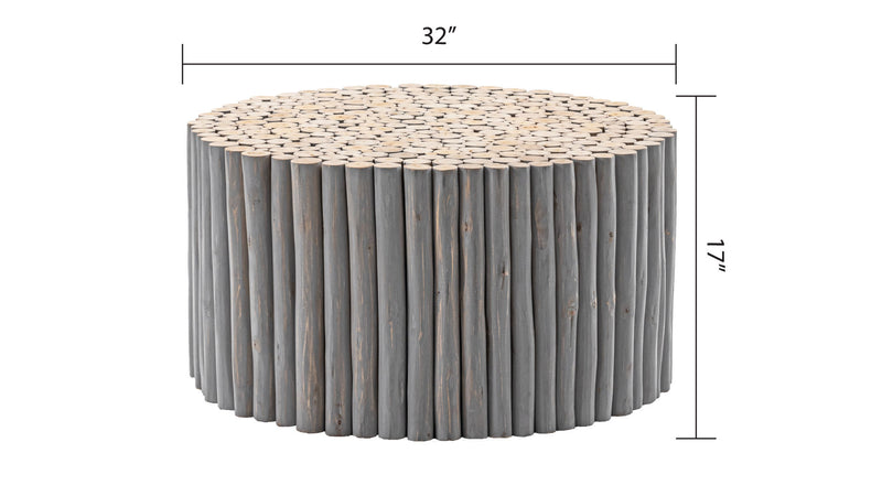 Galaxy Home T1009 Gray Coffee Table