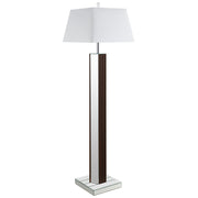 Coaster Furniture Elena Brown White Floor Lamp