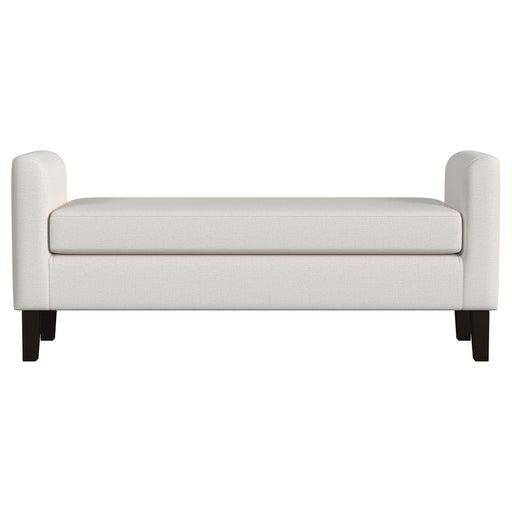 Coaster Furniture Rex Vanilla Ivory Accent Bench