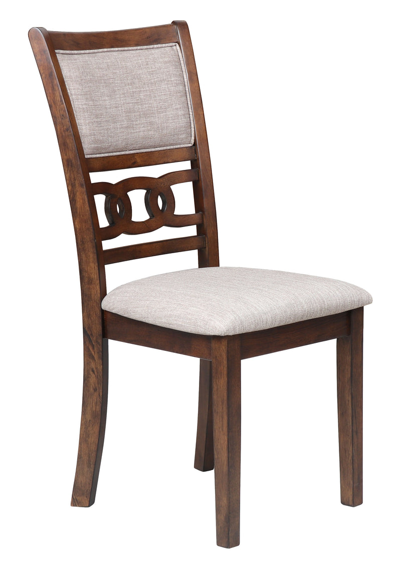 New Classic Furniture Gia Cherry 42 Inch Drop Leaf 3pc Dining Set