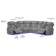 Galaxy Home Fortuner Ice Sectional