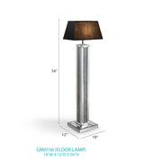 Glory Furniture Black GM0156 Floor Lamp