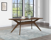 Steve Silver Quinn Chestnut Dining Table