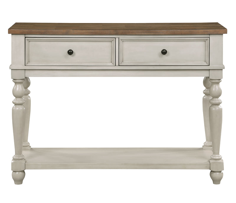 New Classic Furniture Jennifer White Brown Sideboard