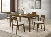 Coaster Furniture Almonte Dark Brown 5pc Dining Room Set