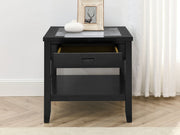 Steve Silver Garvine Black Gray End Table